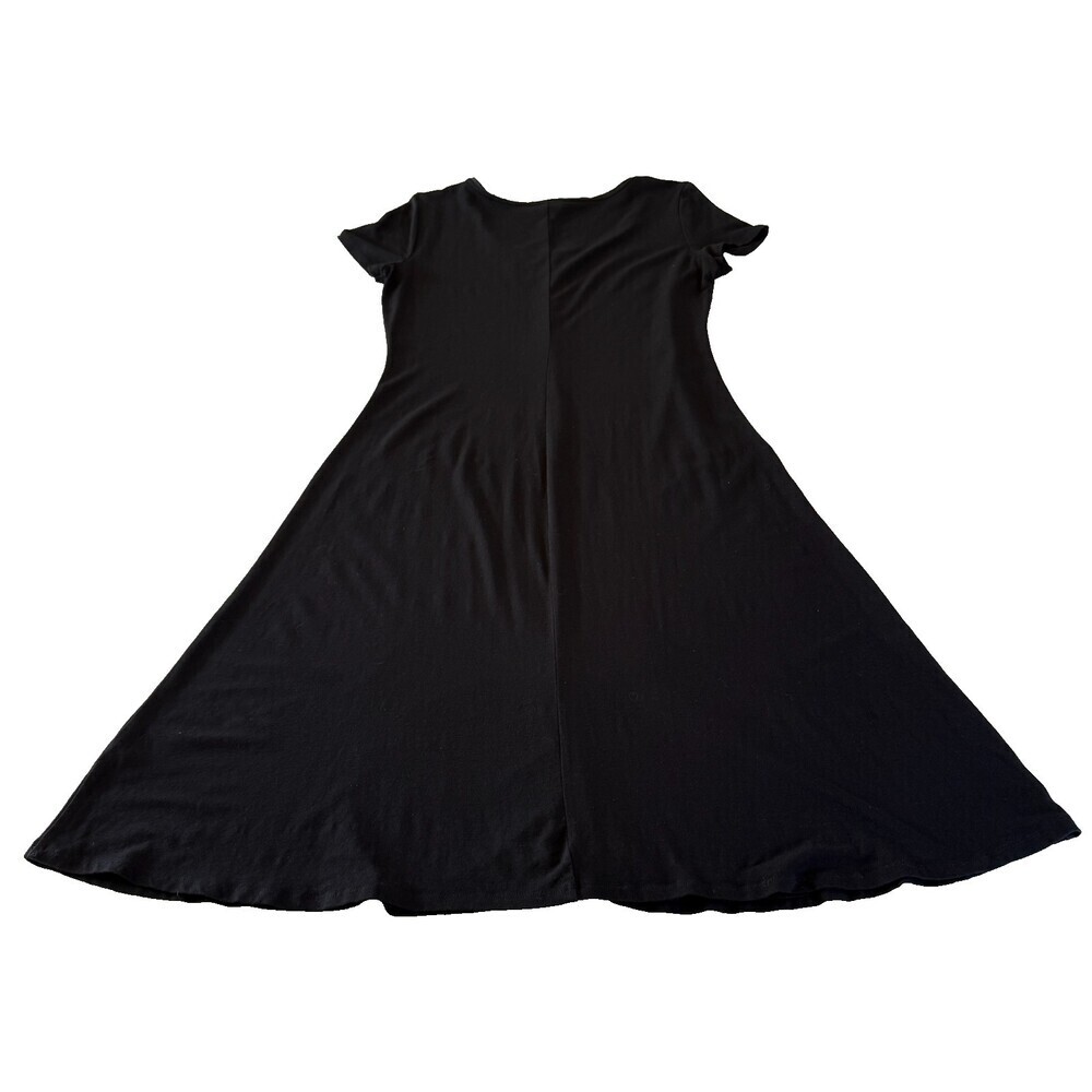 J. Jill Short Sleeve Jersey Knit Dress Sz S Petite Capsule Wardrobe Fit & Flare - Picture 3 of 12